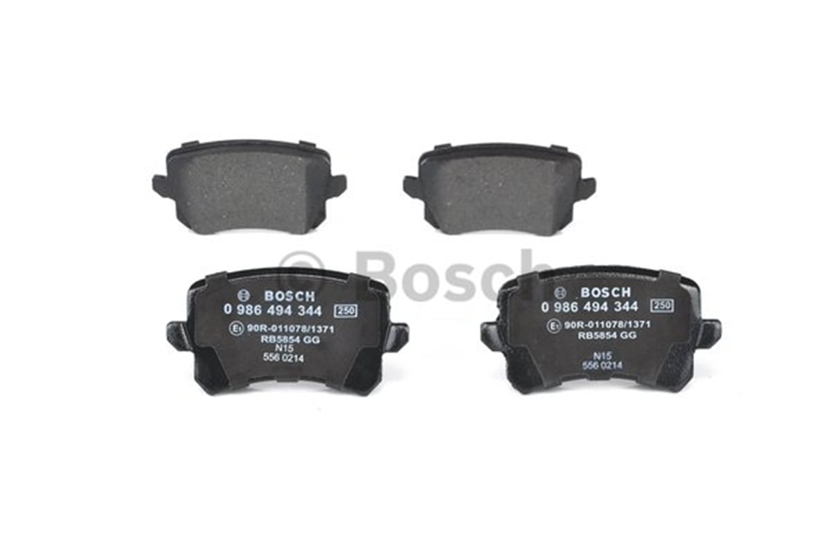 BOSCH 0986494344 - Fren Balatasi Arka - Vw Passat-caddy-golf5-golf6-jetta-a3-leon