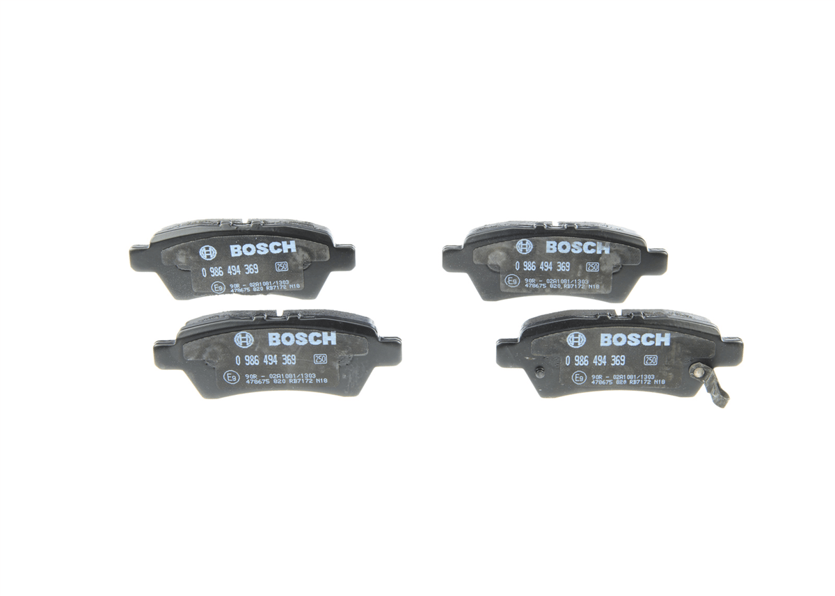BOSCH 0986494369 - Fren Balatasi Arka - Japon Pathfinder (r51)
