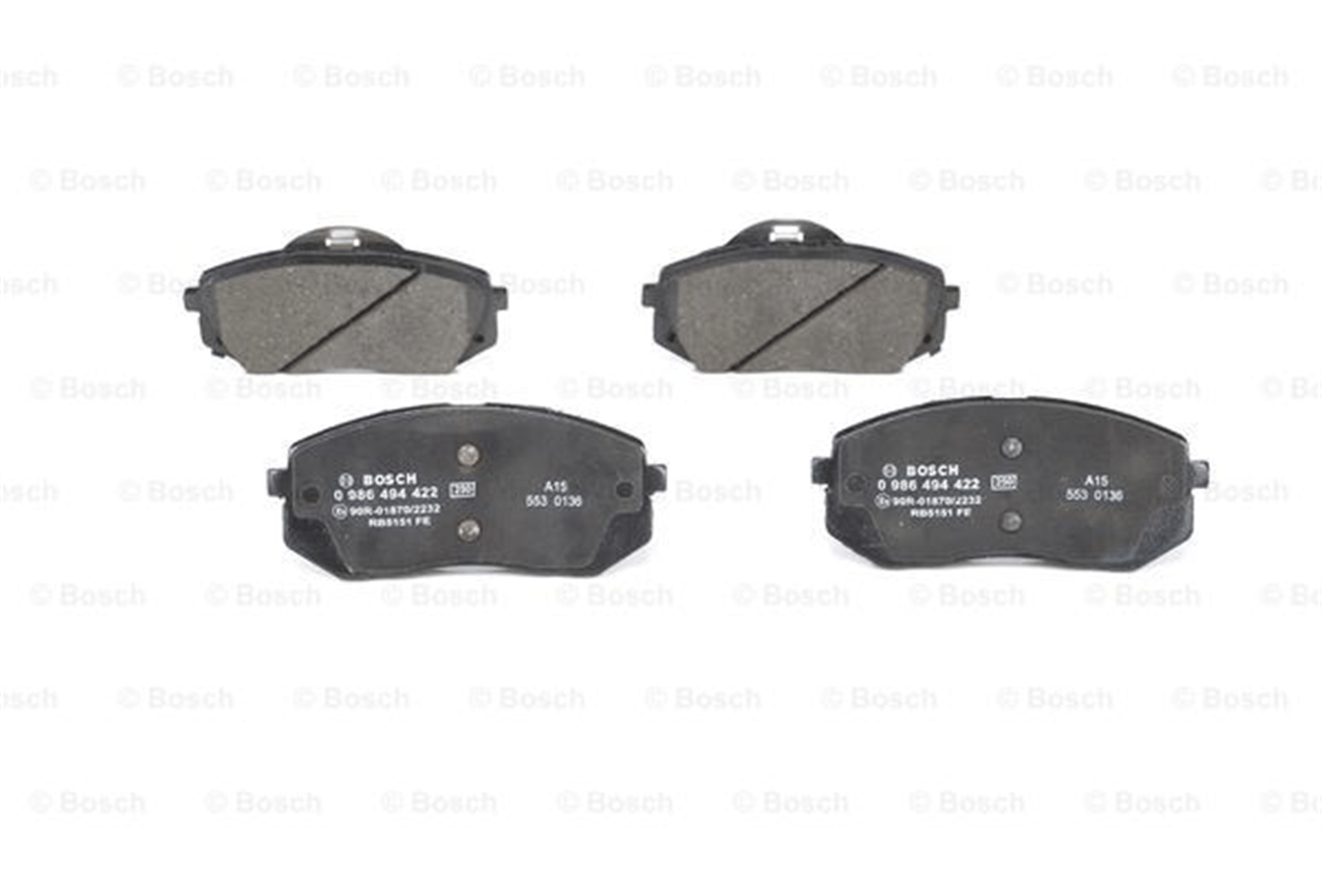 BOSCH 0986494422 - Fren Balatasi Ön - Kore Ix35/i40/tucson/kona/sportage/carens