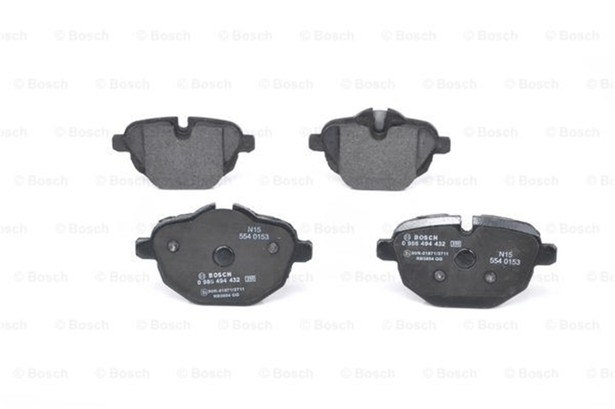 BOSCH 0986494432 - Fren Balatasi Arka - Bmw F10-f10 Lci-f11-f11-f11 Lci-f18-f18 Lci-5g30-g31-6g32 Gt-7g11-g12-x3 F25-x4 F26