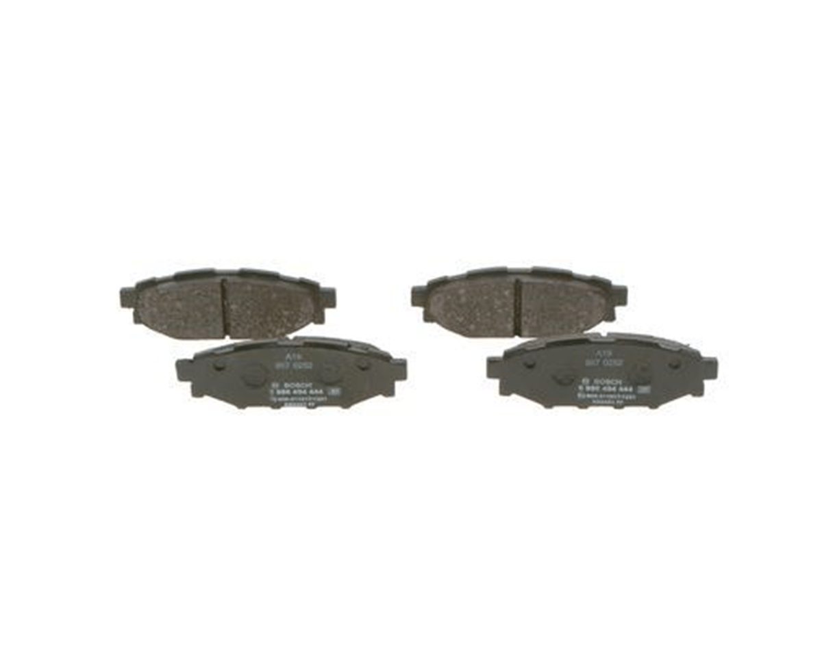 BOSCH 0986494444 - Fren Balatasi Arka - Japon Forester (sh) : Impreza (ge, Gv, Gh, Gr) 08-14 : Xv (gp) 12-17