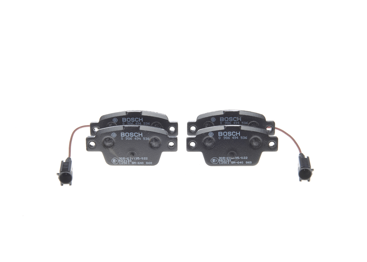 BOSCH 0986494536 - Fren Balatasi Arka - Fiat Linea-stilo