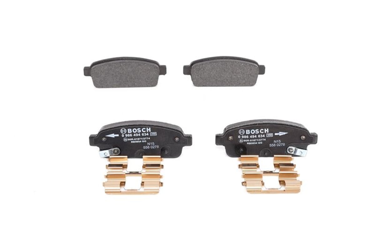 BOSCH 0986494634 - Fren Balatasi Arka - Opel Astra J Mokka Zafira C Cruze Trax