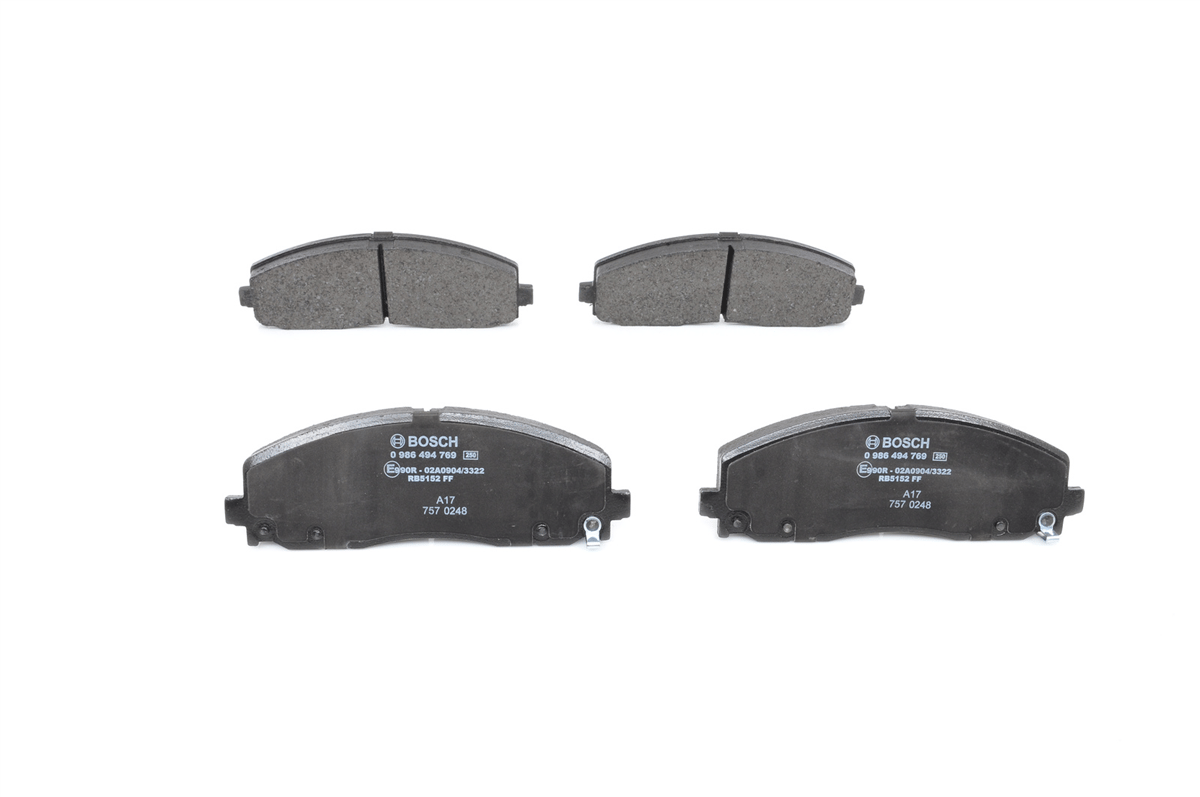 BOSCH 0986494769 - Fren Balatasi Ön - Fiat Chrysler-voyager-freemont