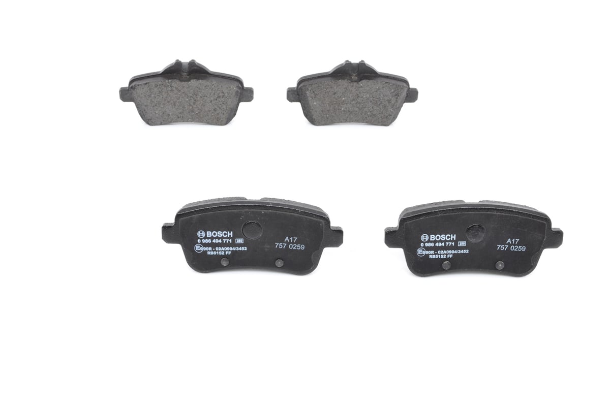 BOSCH 0986494771 - Fren Balatasi Arka - Mercedes W166