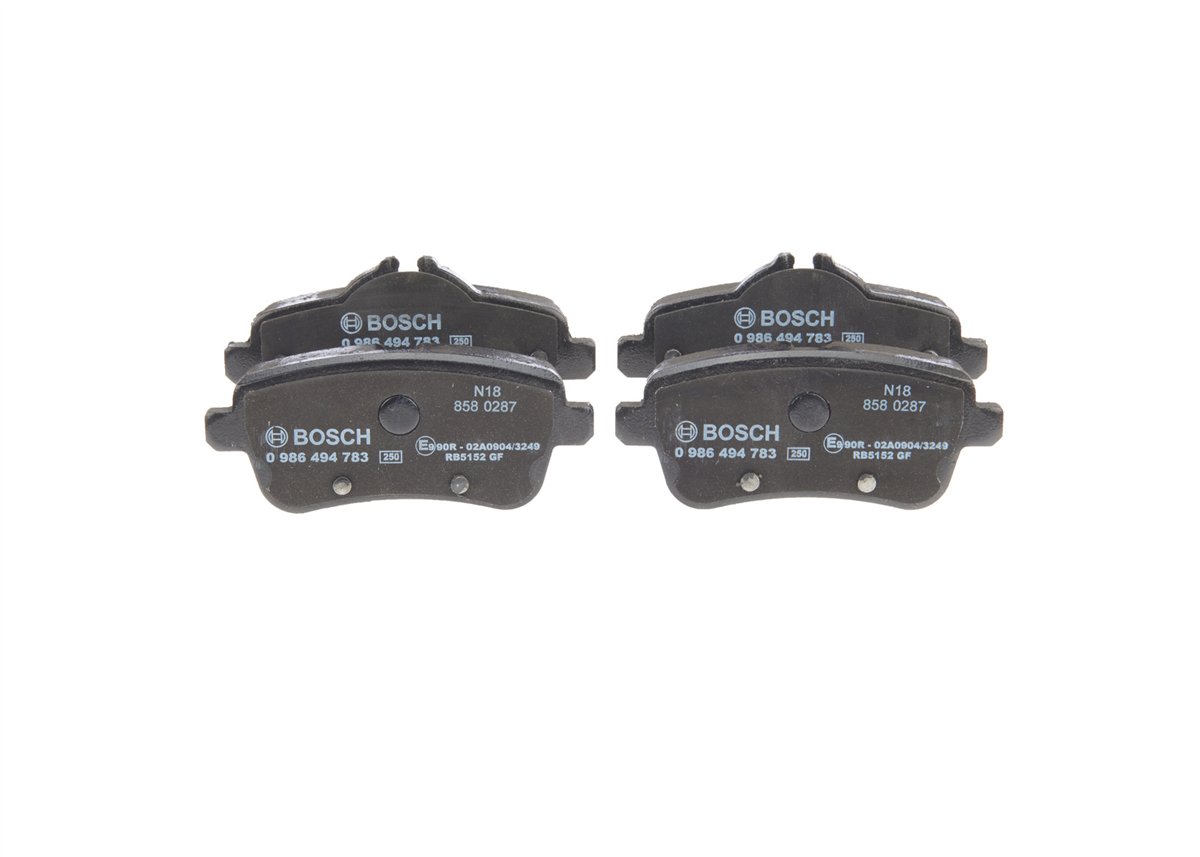 BOSCH 0986494783 - Fren Balatasi Arka - Mercedes 166-117-176-156 Serisi