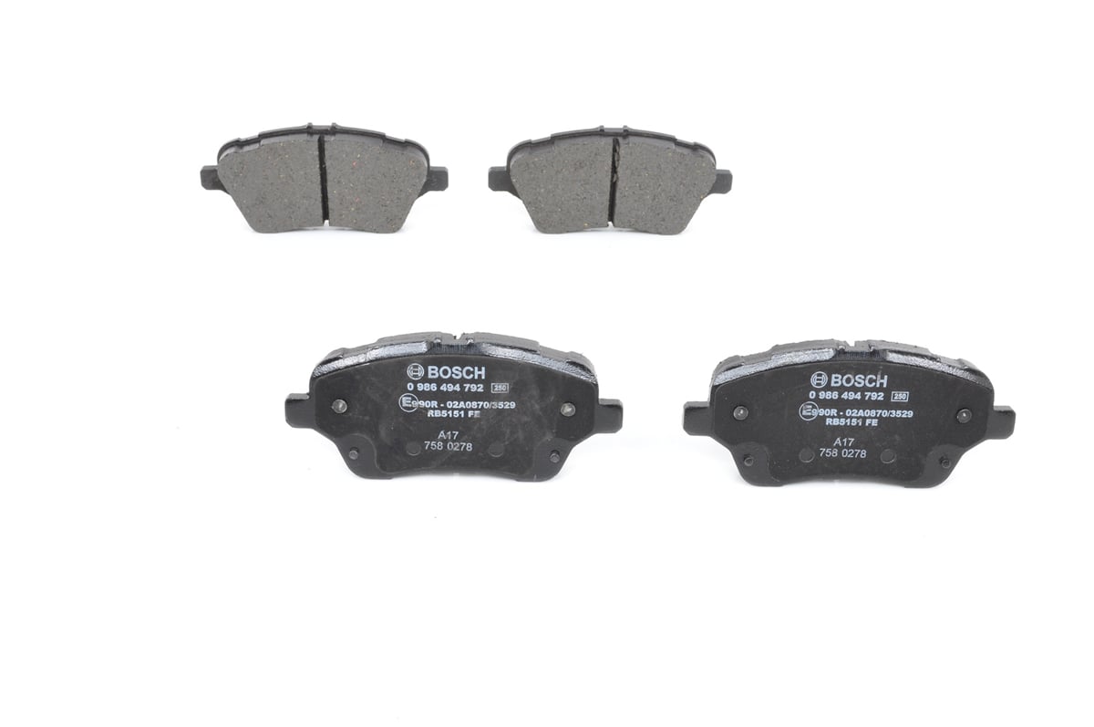 BOSCH 0986494792 - Fren Balatasi Ön - Ford B-max/ Tourneo Courier