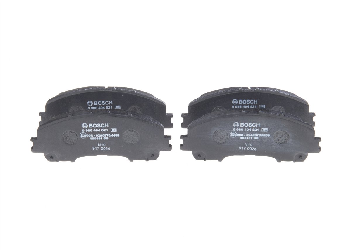 BOSCH 0986494821 - Fren Balatasi Ön - Japon Xtrail (t32) 7 Koltuk