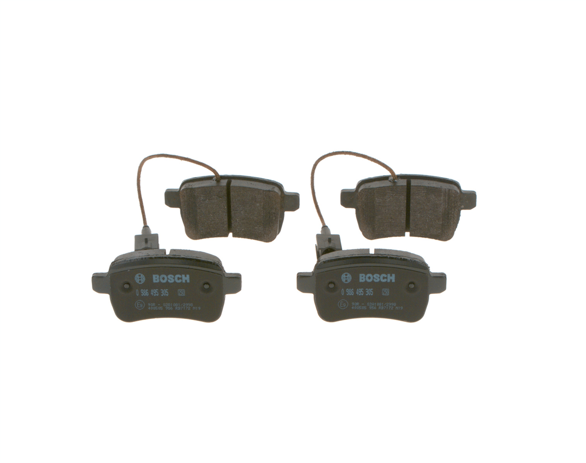 BOSCH 0986495305 - Fren Balatasi Arka - Fiat Alfa Romeo: Giulietta (940_)