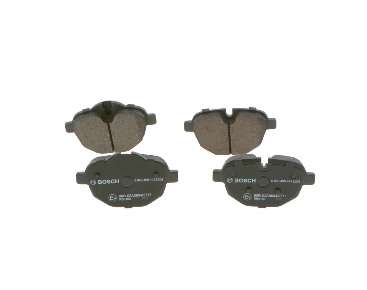 BOSCH 0986495442 - Fren Balatasi Arka - Bmw F10-f10 Lci-f11-f11-f11 Lci-f18-f18 Lci-5g30-g31-6g32 Gt-7g11-g12-x3 F25-x4 F26