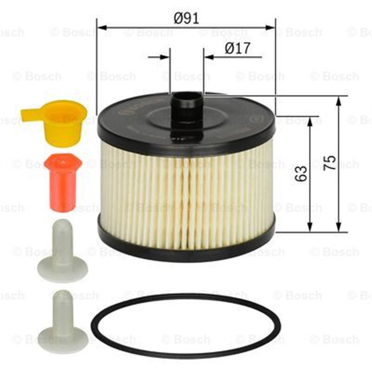 BOSCH 1457431723 - Yakit Filtresi - Psa 307/308/407/expert