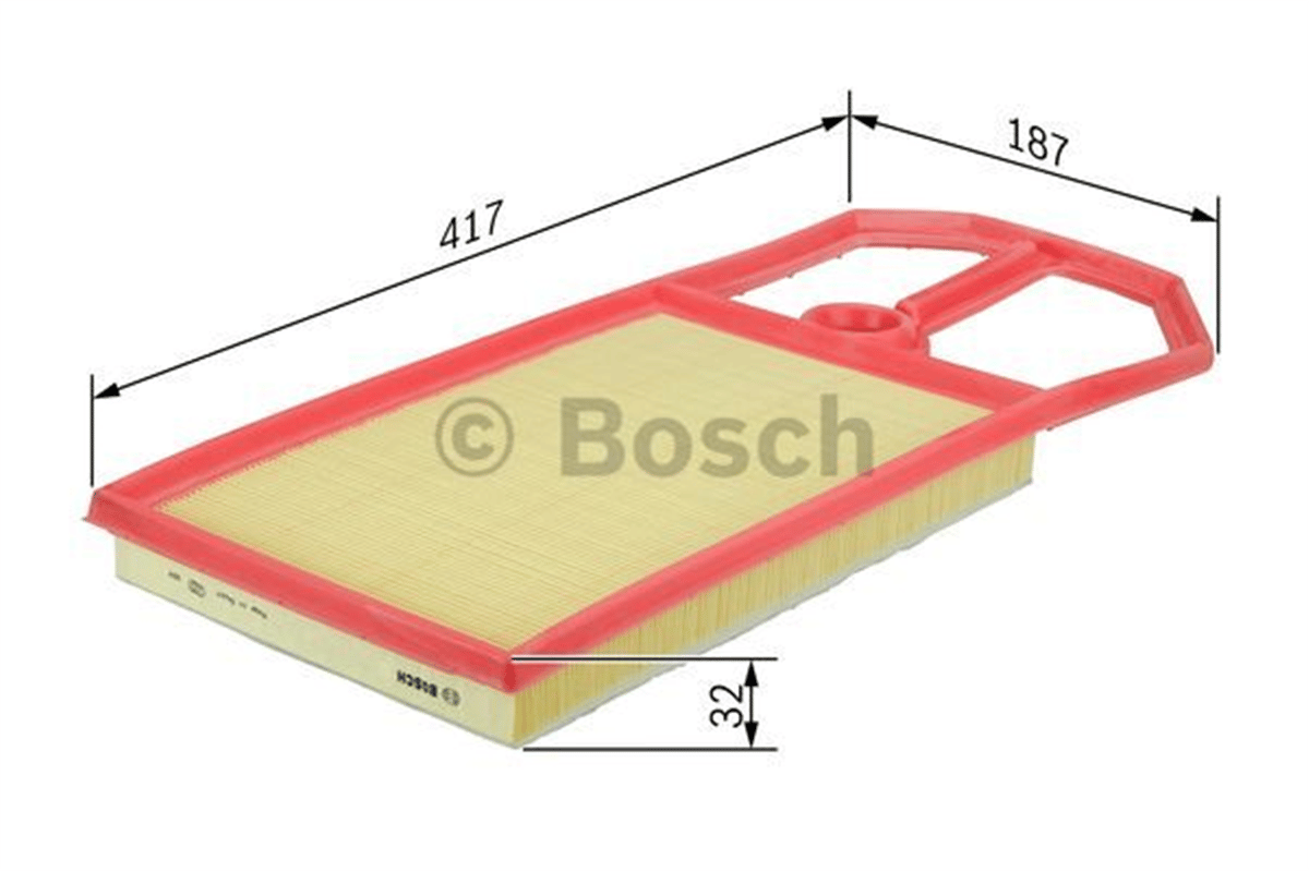 BOSCH 1457433716 - Hava Filtresi - Vw Polo-golf4-bora