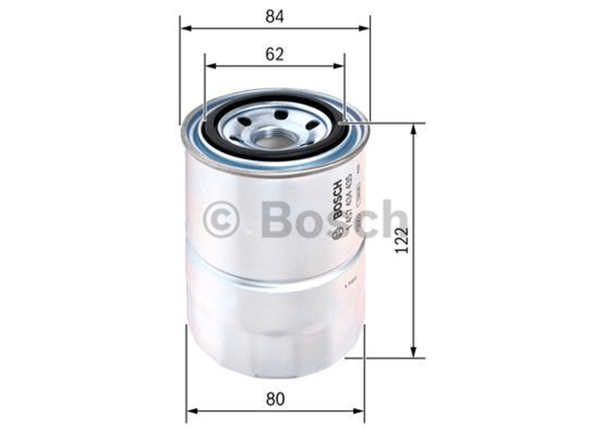 BOSCH 1457434435 - Yakit Filtresi - Kore 