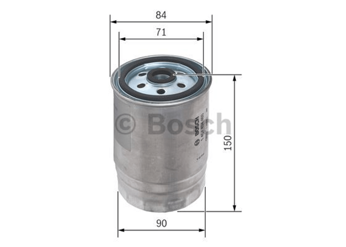 BOSCH 1457434460 - Yakit Filtresi - Fiat Ducato/sorento/starex/h1/boxer/alfa 147