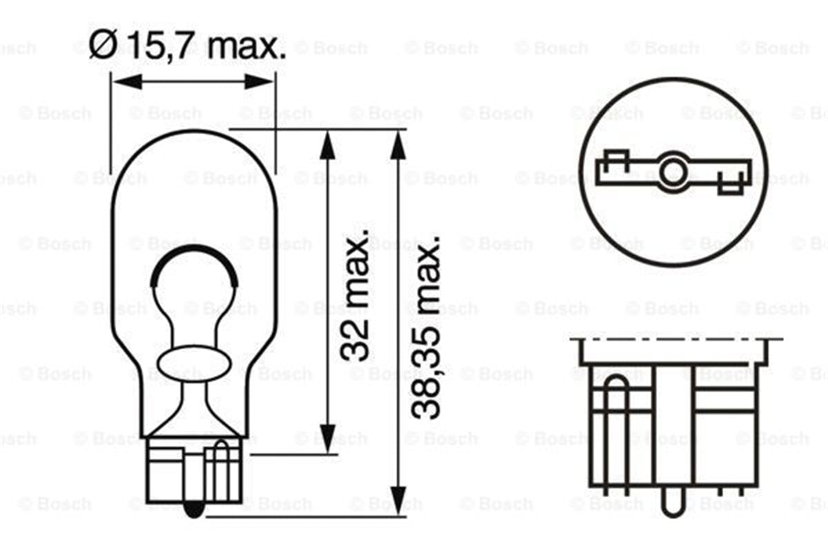 BOSCH 1987301049 - Ampül - Uni Bm