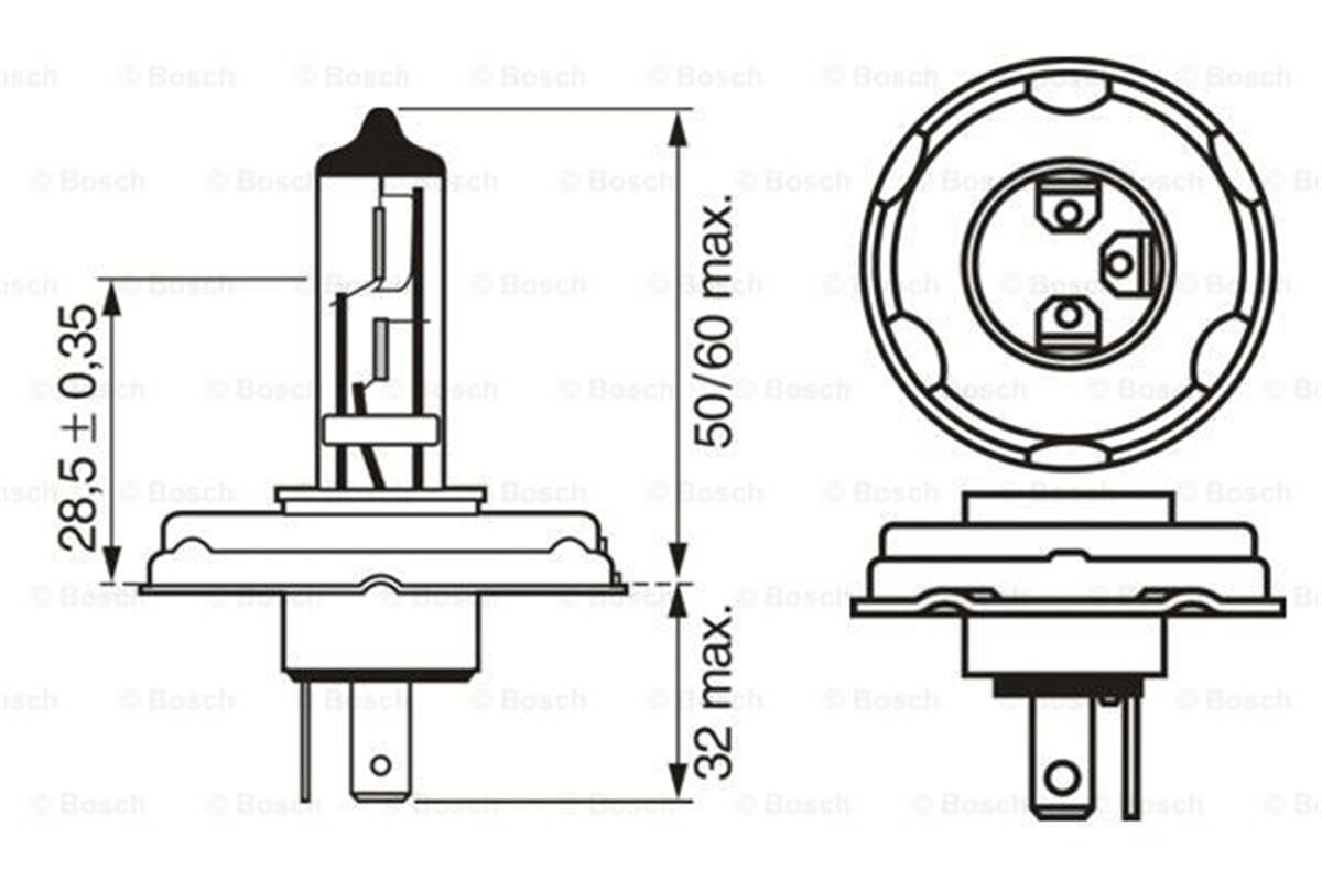 BOSCH 1987302021 - Ampül - Uni Bm