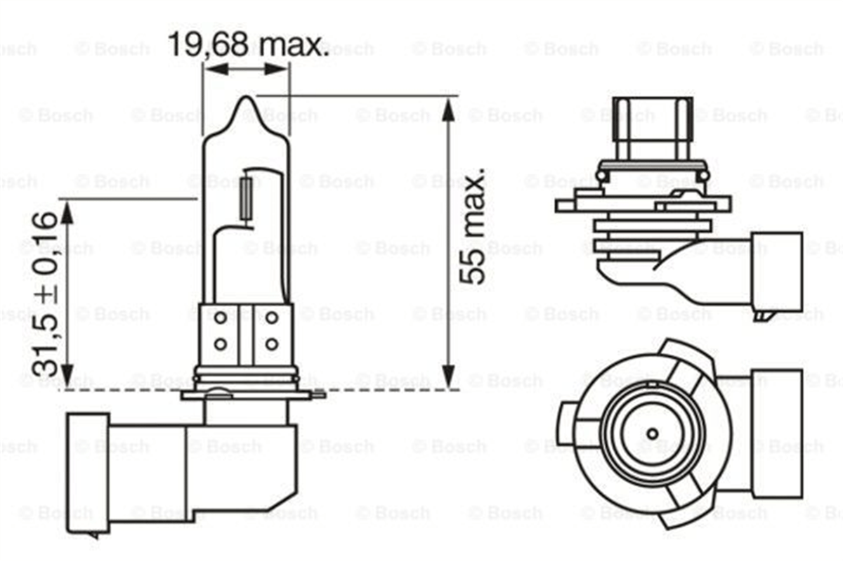 BOSCH 1987302152 - Ampul - Uni Universal