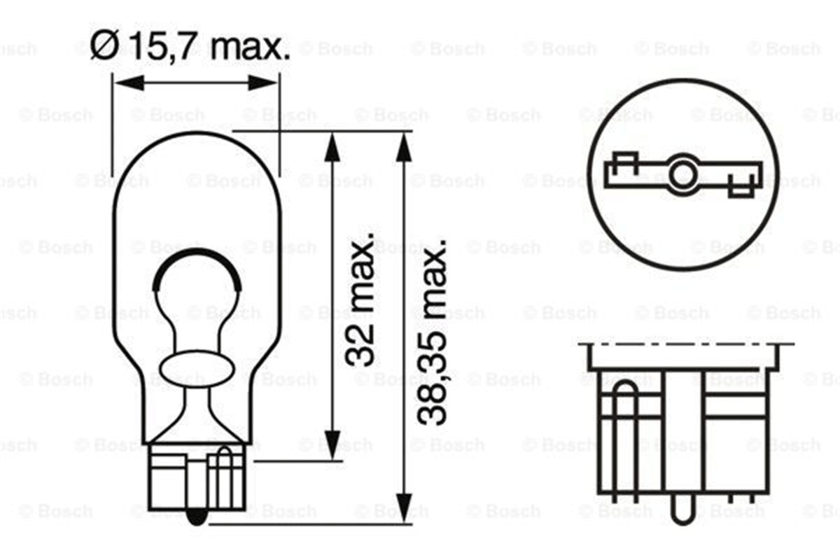 BOSCH 1987302205 - Ampül - Uni Uni