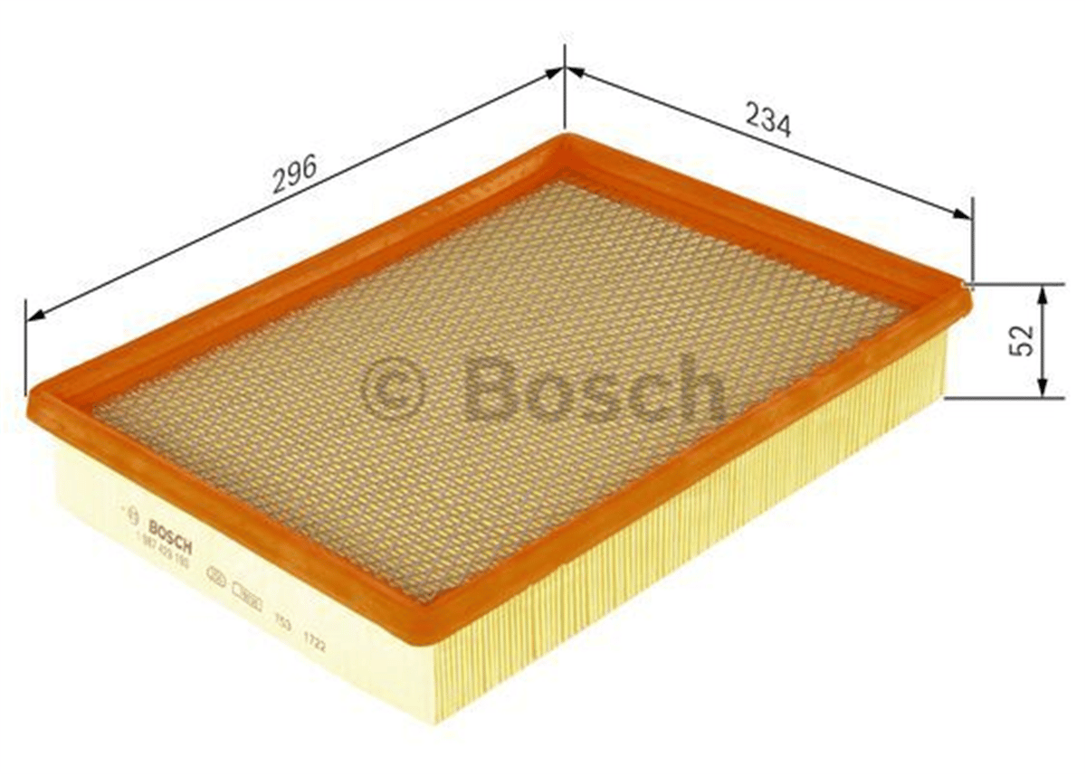 BOSCH 1987429193 - Hava Filtresi - Opel 