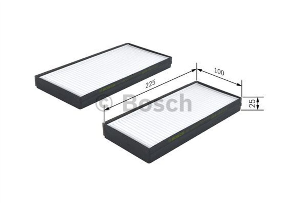 BOSCH 1987432176 - Polen Filtresi - Kore Kia Clarus