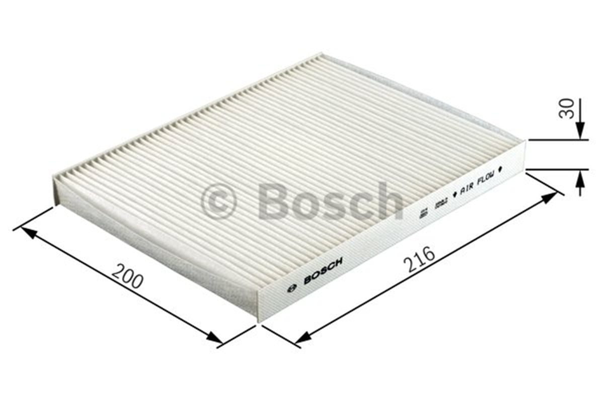 BOSCH 1987432416 - Polen Filtresi - Psa 4007/c4 Air Cross/4008