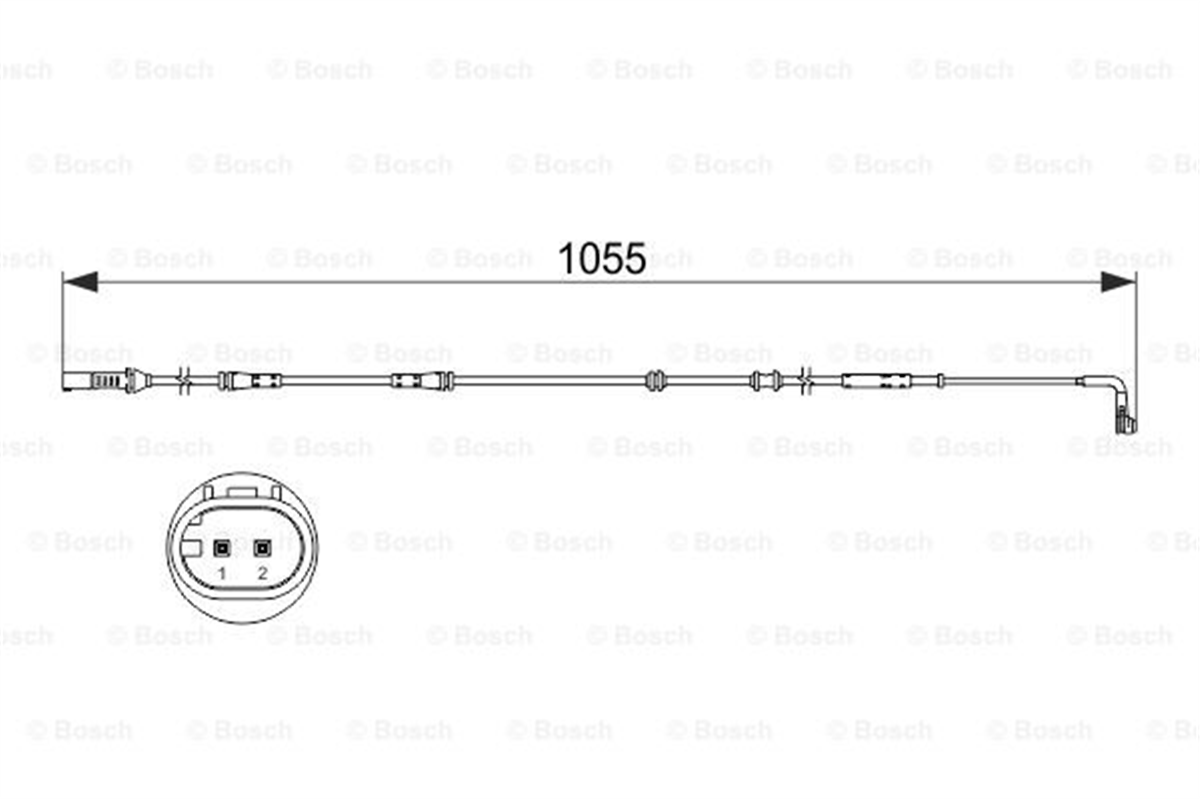 BOSCH 1987473507 - Fren Balata Fisi Arka - Bmw F01-02lci