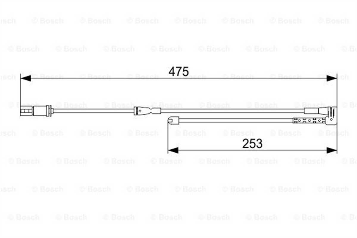 BOSCH 1987473548 - Fren Balata Fisi Ön - Bmw F40-f45-f46-x1 F48-x2 F39 Mini F54-f60