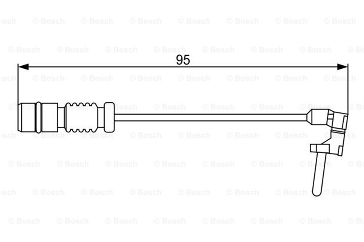 BOSCH 1987474901 - Fren Balata Fisi - Mercedes 