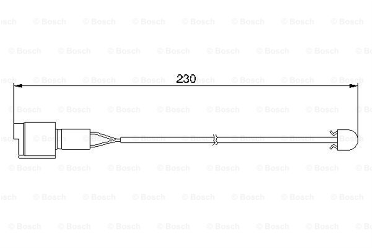 BOSCH 1987474910 - Fren Balata Fisi - Bmw E24-28-e31-32-34