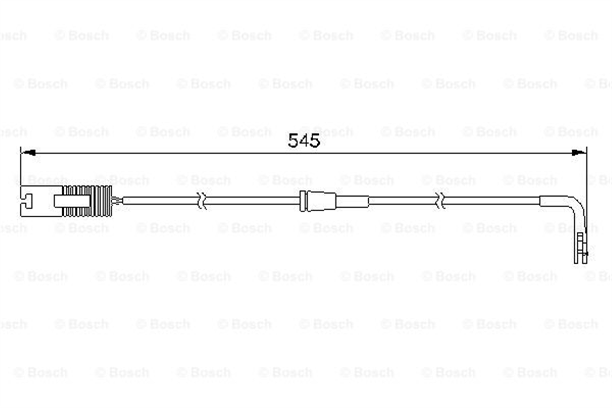 BOSCH 1987474940 - Fren Balata Fisi Arka - Bmw E39