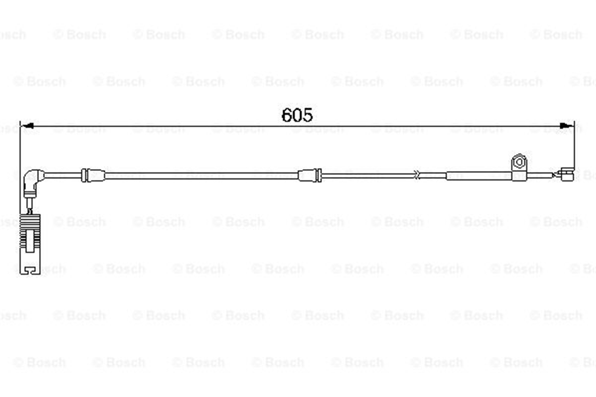 BOSCH 1987474943 - Fren Balata Fisi Ön - Bmw E46