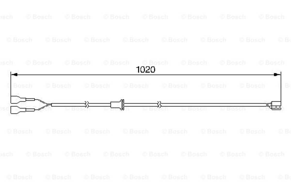 BOSCH 1987474980 - Fren Balata Fisi Ön - Vw 928