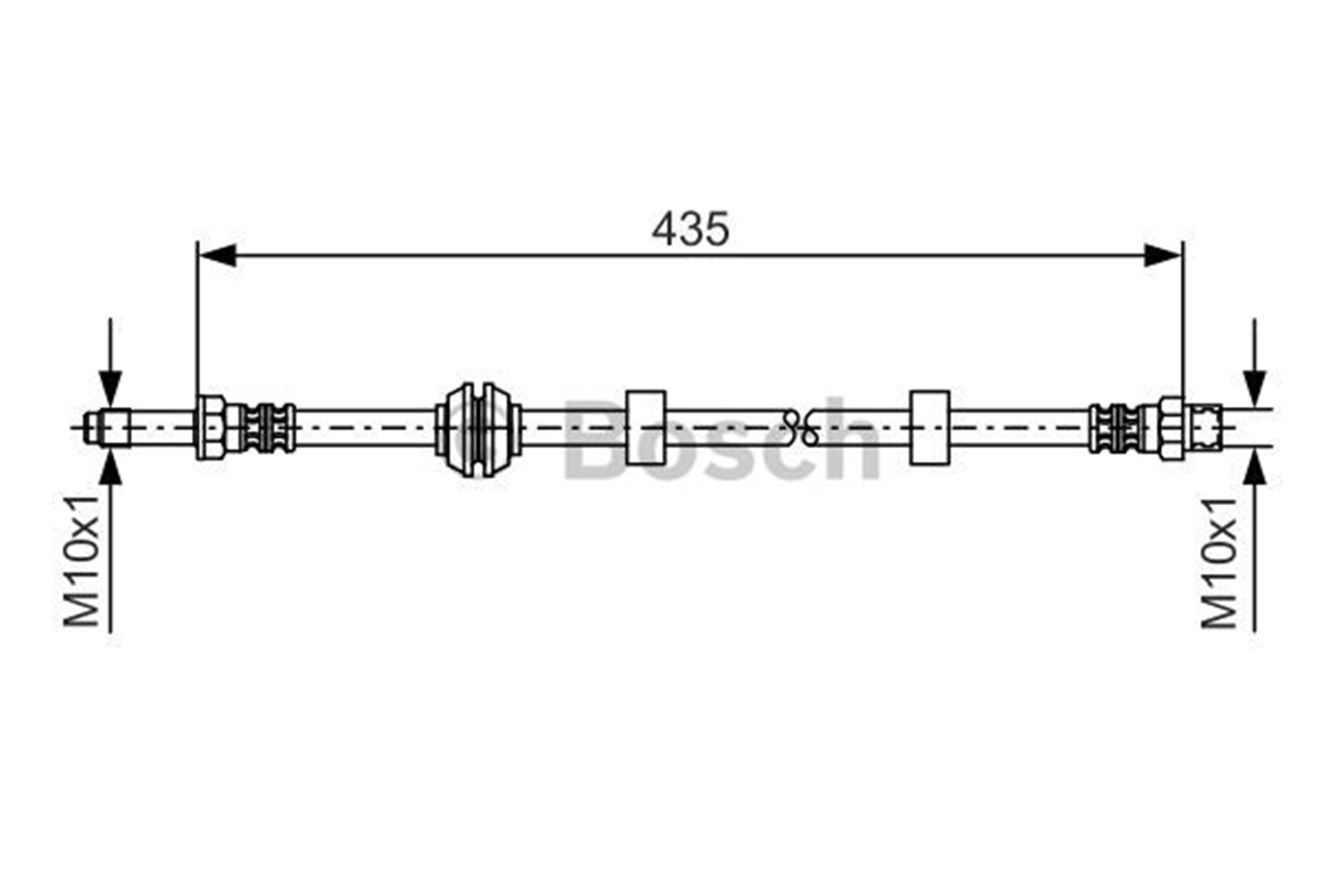 BOSCH 1987476415 - Fren Hortumu Ön - Vw Golf3-vento-polo Classic