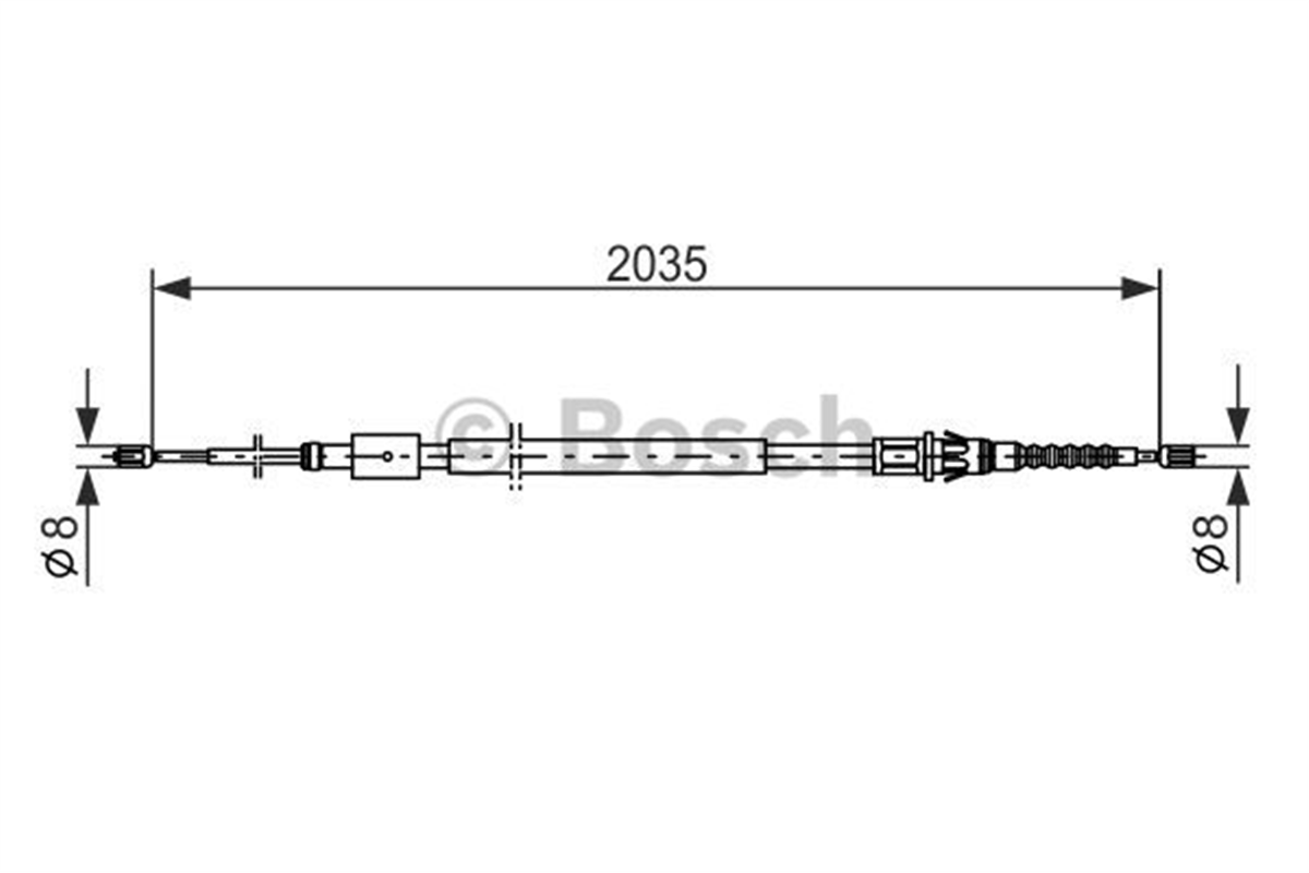 BOSCH 1987477598 - El Fren Teli - Psa 307/c4