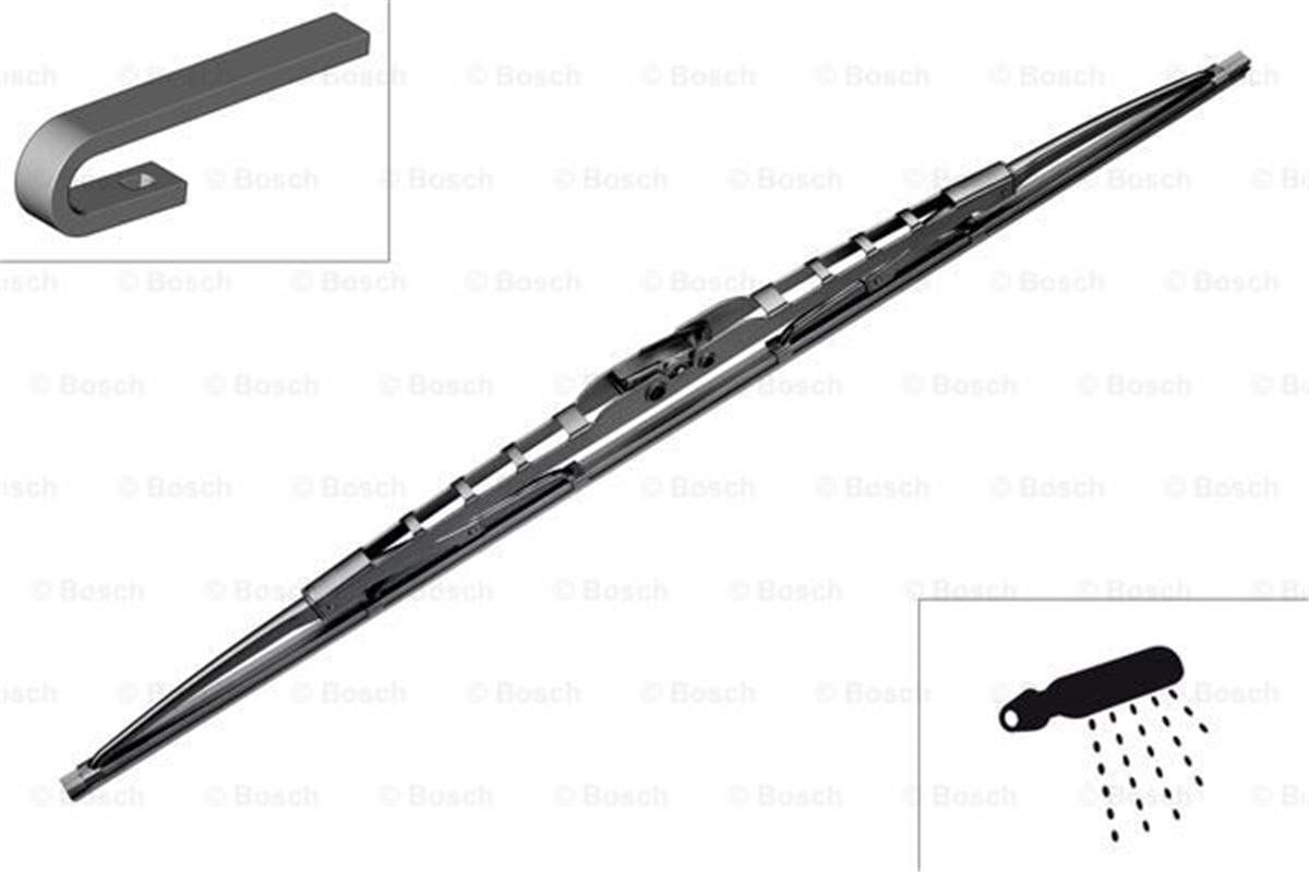 BOSCH 3397004080 - Silecek Süpürgesi Ön - Av 