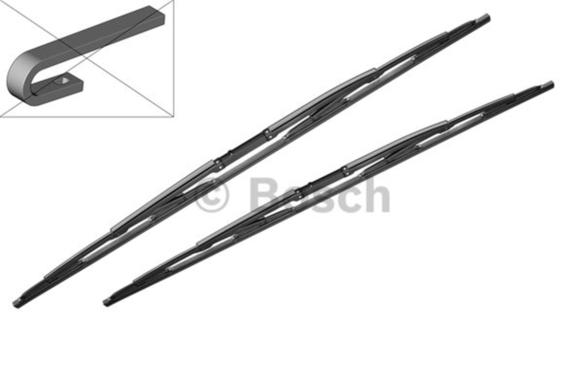 BOSCH 3397005808 - Silecek Süpürgesi Ön Takim - Bmw Land Rover Range Rover Iv
