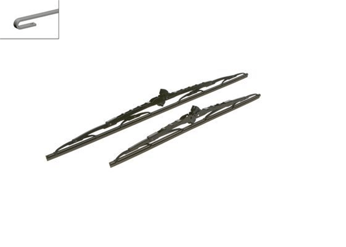 BOSCH 3397010253 - Silecek Süpürgesi Ön Takim - Uni Universal
