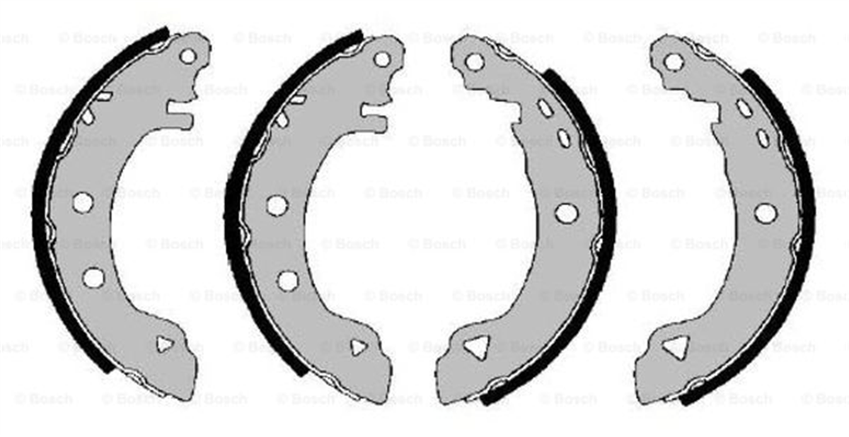 BOSCH F026004289 - Fren Balatasi Arka - Renault R19 / Express - Fiat : Brava / Brovo / Marea