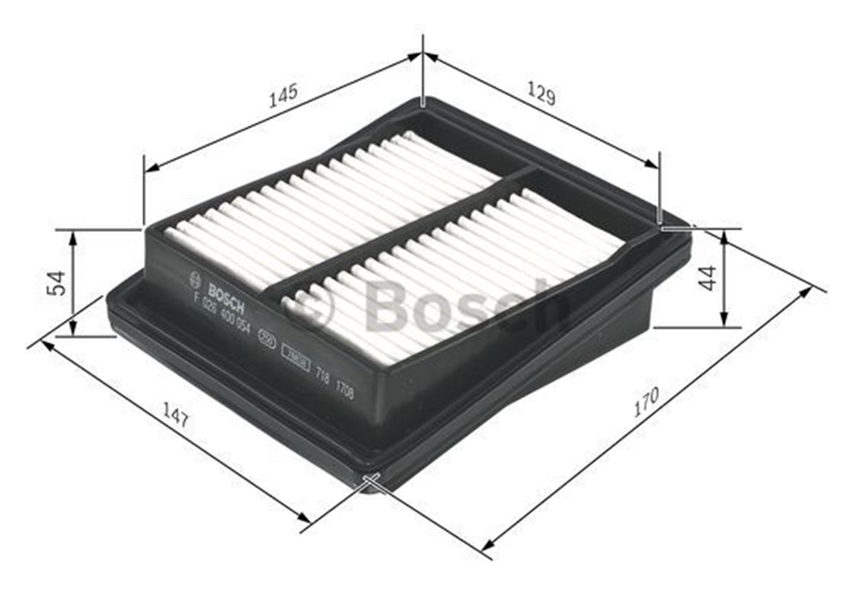 BOSCH F026400054 - Hava Filtresi - Japon Jazz (gd)