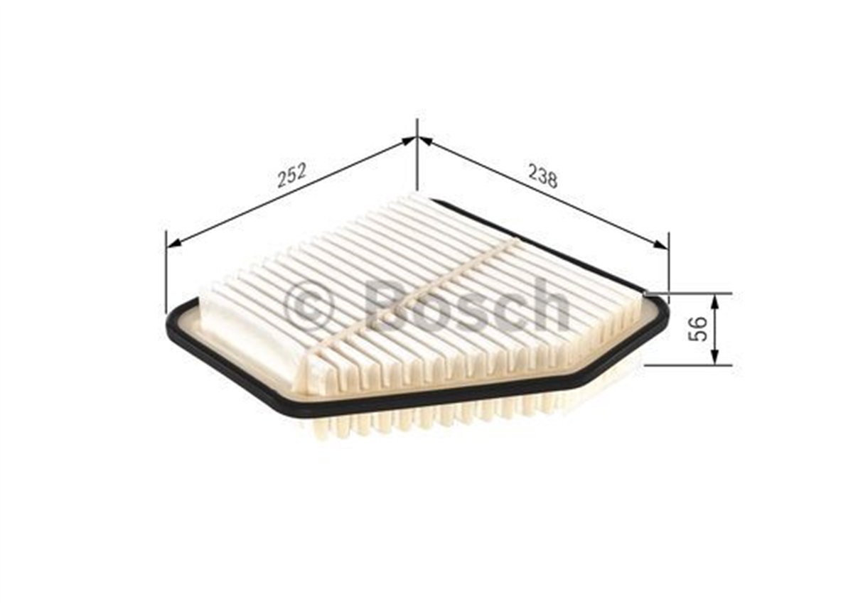 BOSCH F026400188 - Hava Filtresi - Japon Rav4 (a3)