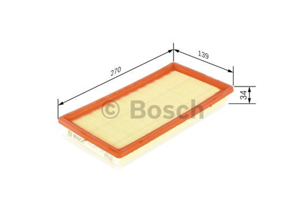 BOSCH F026400378 - Hava Filtresi - Fiat Fiat 500 Ii/panda Iii/punto Iii/lancia Ypsilon
