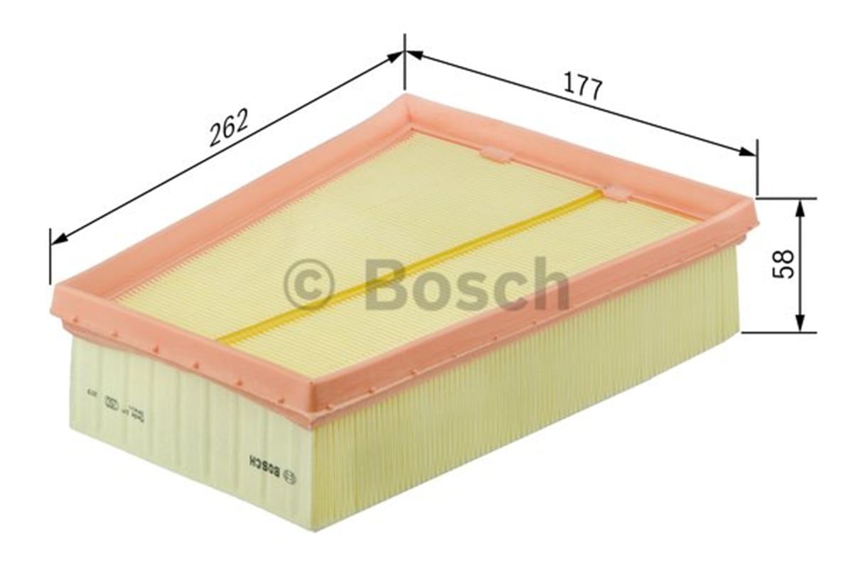 BOSCH F026400380 - Hava Filtresi - Mercedes W117-176-246-156