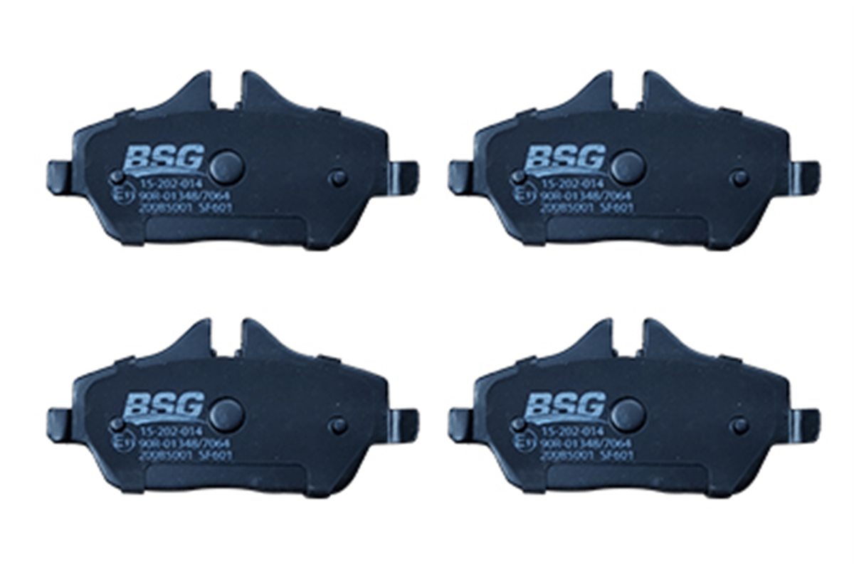 BSG 15-200-024 - Fren Balatasi Ön - Bmw E81-e82-e87-e88-2f45-214d-216i-mini R55-r56-r57-r58-r59-f54-f55-f56-f57