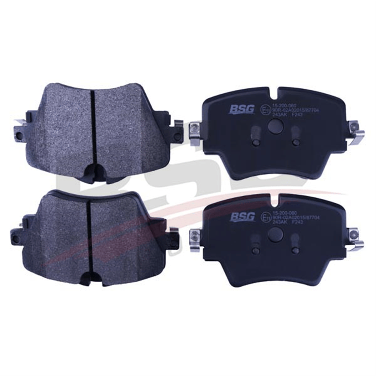 BSG 15-200-060 - Fren Balatasi Ön - Bmw 1f40-2 F45-f46-x1 F48-x1 F49-x2 F39-g20-g21-g22-g23-g26-g28-g42-g30-g31-x3 G01-x4 G02 Mini F54-f60