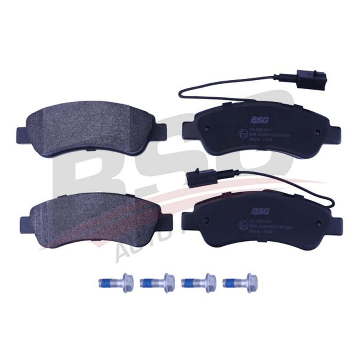 BSG 25-200-001 - Fren Balatasi Arka - Fiat Ducato Iii Iv /jumper Iii Iv /boxer Iii Iv