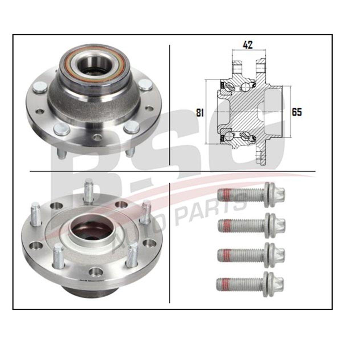 BSG 25-600-013 - Arka Porya - Fiat 500 X/ Jeep Renegade