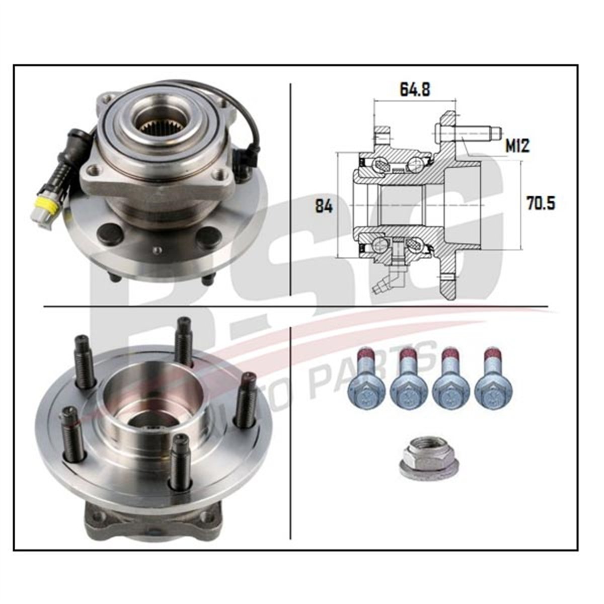 BSG 65-600-026 - Porya Arka - Opel Captiva A Captiva B Antara