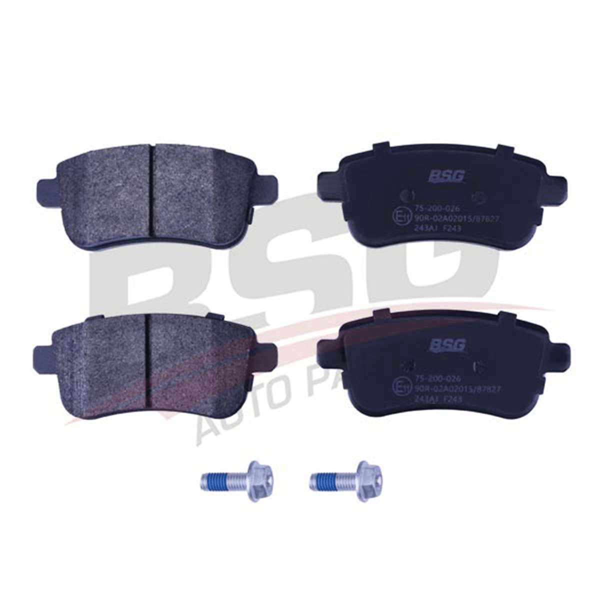 BSG 75-200-026 - Fren Balatasi Arka - Renault Megane Iii/grand Scenic Iii