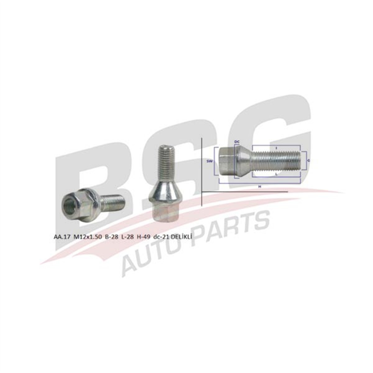 BSG 75-230-008 - Bijon Saplamasi - Renault Megane Clio