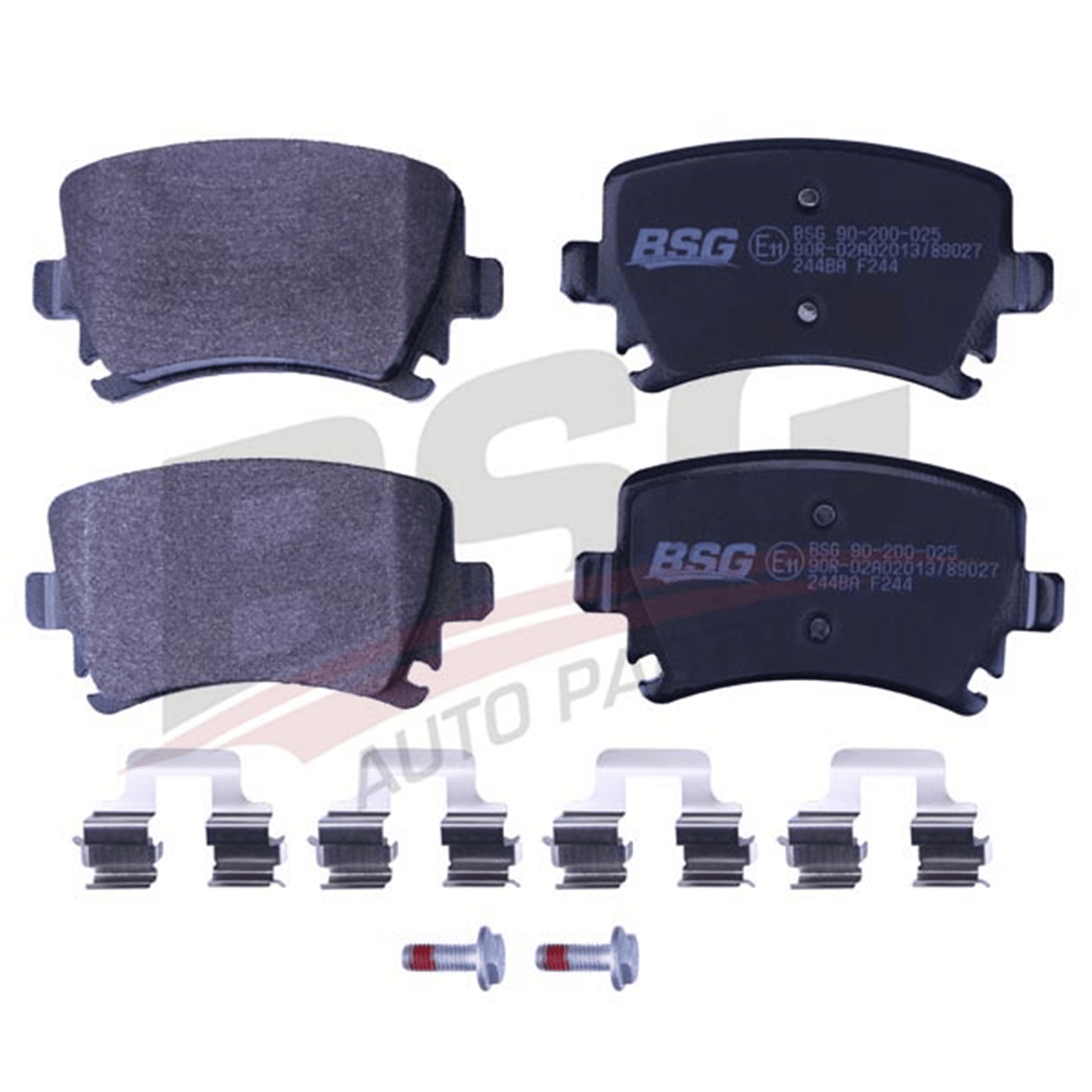 BSG 90-200-025 - Fren Balatasi Arka - Vw Passat-caddy-golf5-golf6-jetta-a3-leon